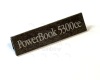 PowerBook Model Badge for Display Bezel (5300ce)